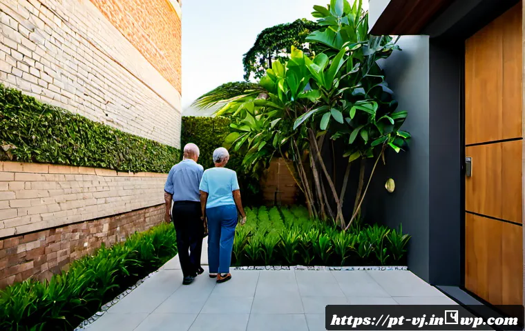 주택 매입 시 멀티제너레이션 주거를 고려한 투자 방안 - Photorealistic wide-angle exterior of a thoughtfully renovated multigenerational townhouse in São Pa...